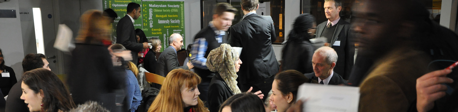 A networking event