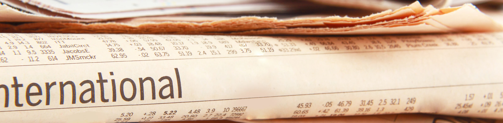 Financial newspapers