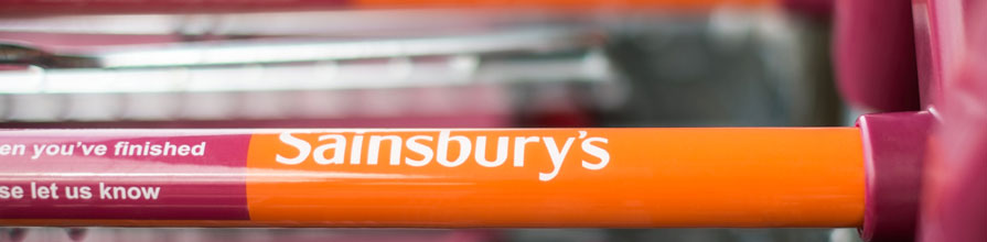 Sainsbury's shopping trolley