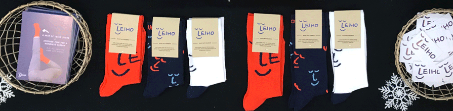 Leiho at Salvation Army event 