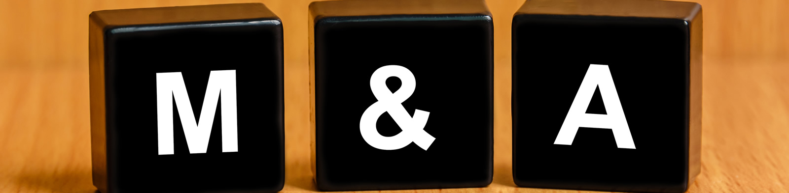The letters M & A