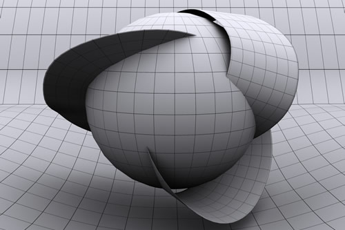 Model of extra dimensions