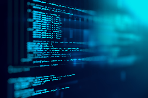 Software code illuminated