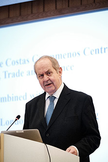 Gostas Grammenos at the 35th Anniversary of the Costas Grammenos Centre for Shipping, Trade and Finance combined with the 9th City of London Biennial Meeting