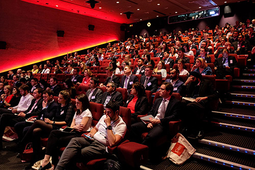Audience at the 2019 Cass Real Estate Club Summit on Global Investment Strategy