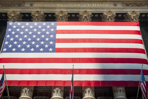 New York Stock Exchange on Wall Street