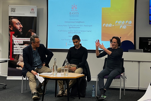 Axel Threlfall, Akash Bajwa and Anthony Rose