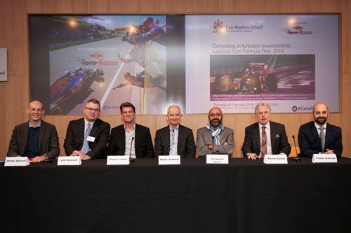 Panel at Competing in turbulent environments: Lessons from Formula One 2016