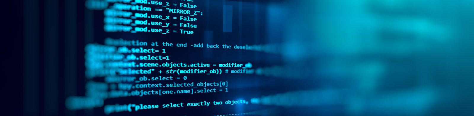 Software code illuminated