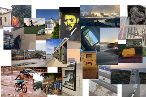 Collage of images from this year&rsquo;s student dérive