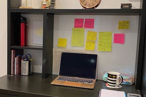Azlin's study space