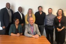 DEI council group photo.