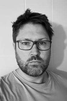 Black and white photo of Emmanuel Sherwin