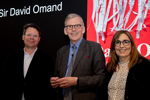 Andre Spicer, Sir David Omand, Barbara Casu