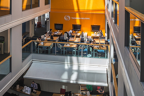 Bayes Business School atrium