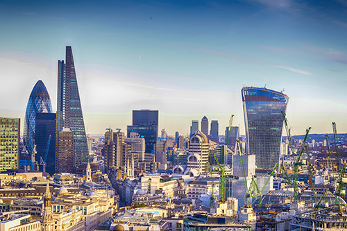 London aerial view