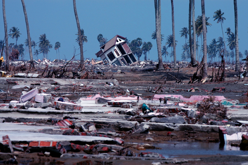 Indian Ocean Earthquake and Tsunami disaster Destroyed Banda Aceh City