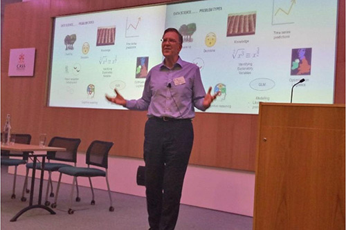 Michael Tripp at the Cass Air Q Actuarial Forum