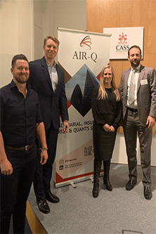 The Cass AIR-Q Trading Forum panel