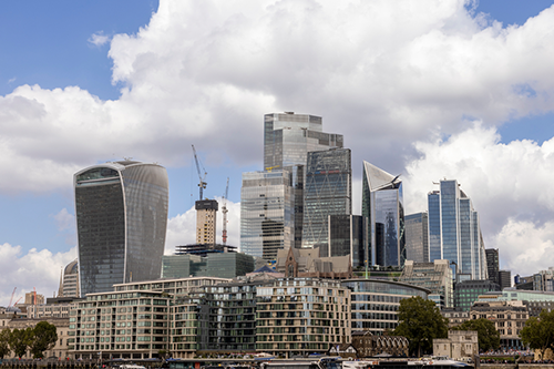 London skyline image