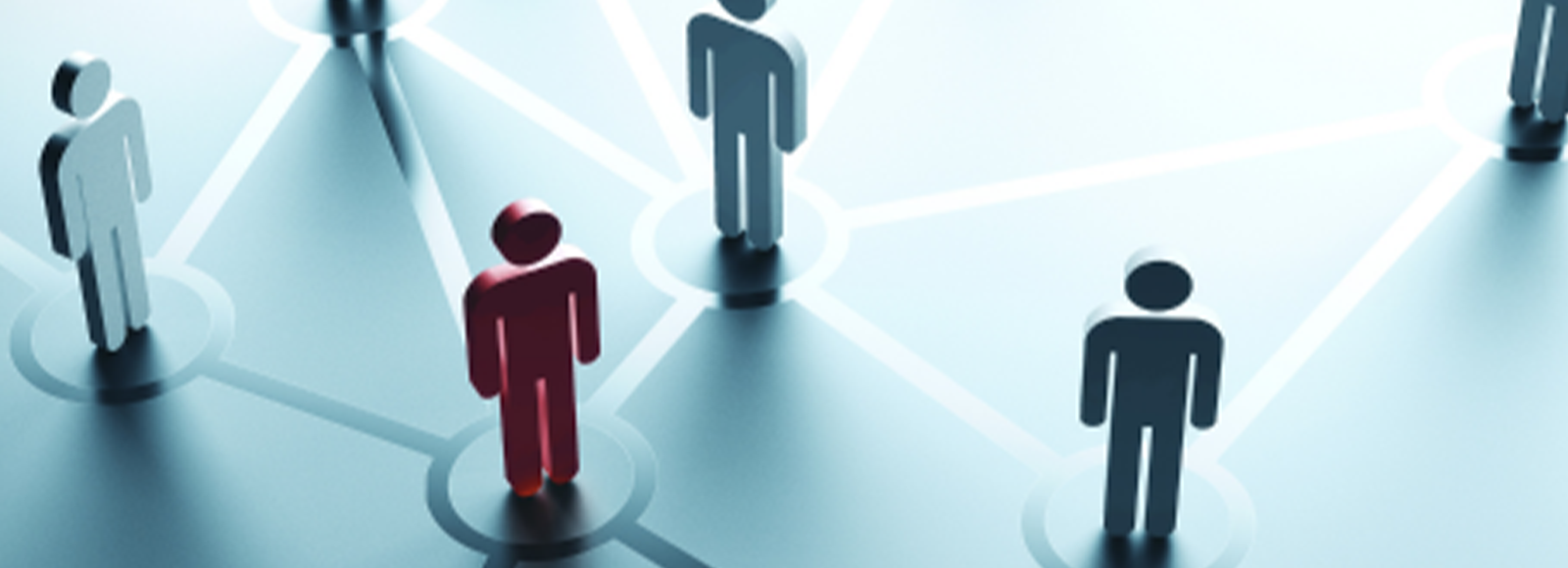 Networking image of co-oporate style models