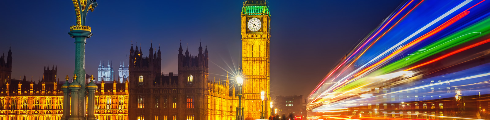 Westminster Bridge at night