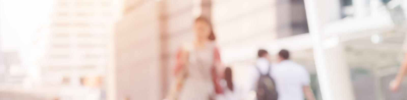Blurred corporate environment