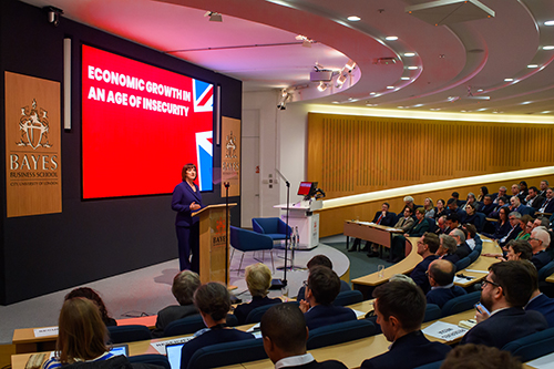 Rachel Reeves delivers the 2024 Mais Lecture