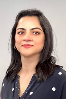 Photo of Suruchi Saraf against a white background