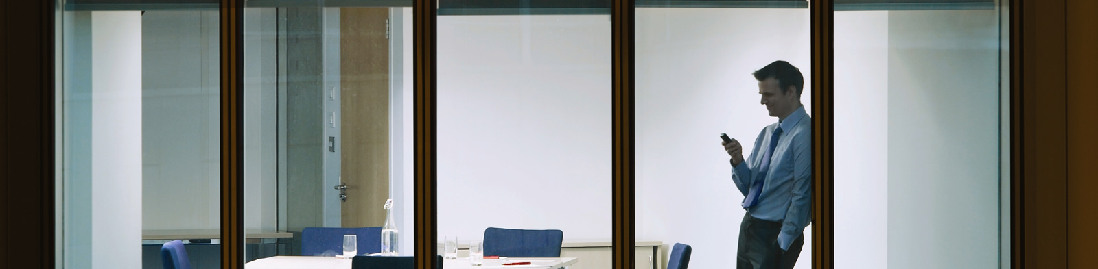 Professional Services worker in office