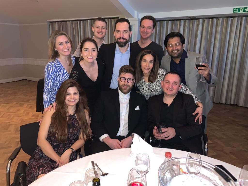 Executive MBA students on the achieving your potential weekend 