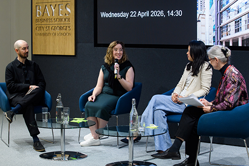Panellists at Innovating for Impact