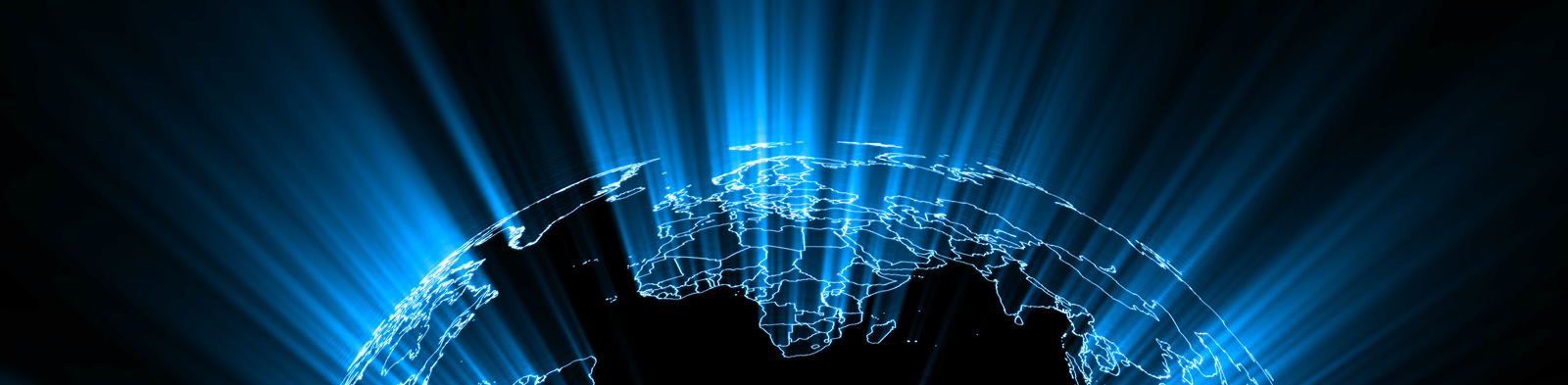 A glowing world