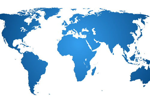 Map of the world