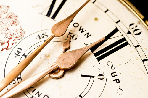 An antique marine chronometer