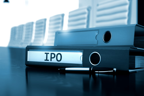 A prospectus file for an IPO