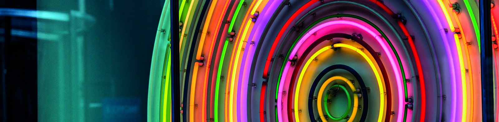 Circular Neon sign