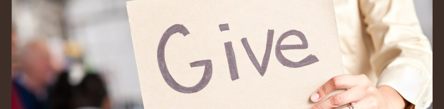 A sign saying 