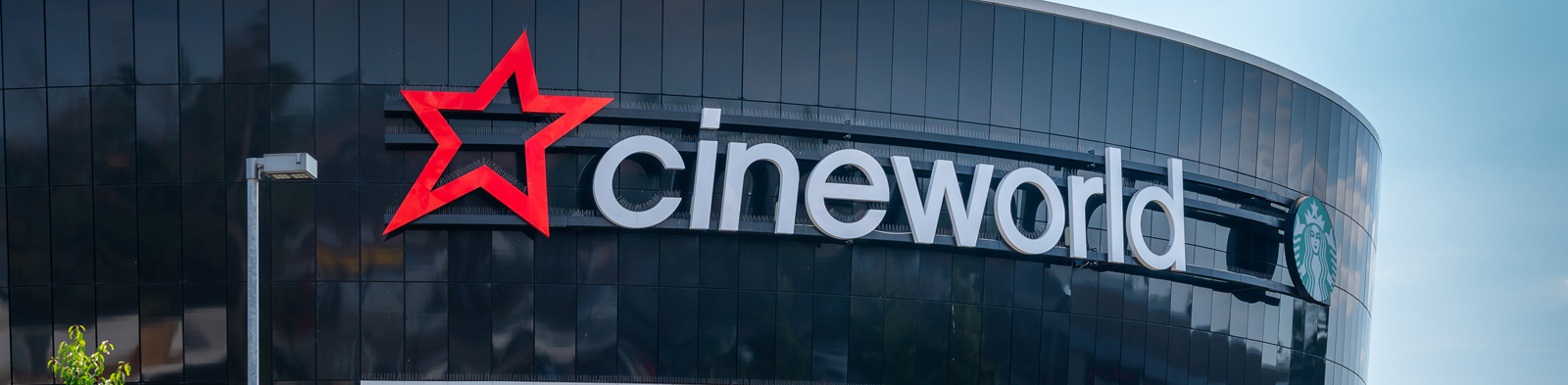 Front of a Cineworld cinema