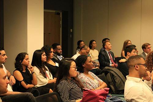 Audience at the Actuarial, Insurance, Risk and Quants (AIR-Q) society forum