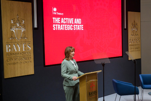 Rachel Reeves gives the 2026 Mais lecture