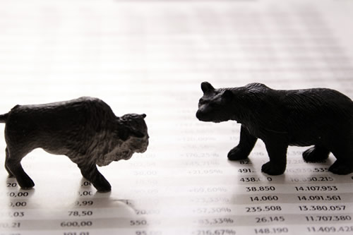 Stock Market Bull and Bear