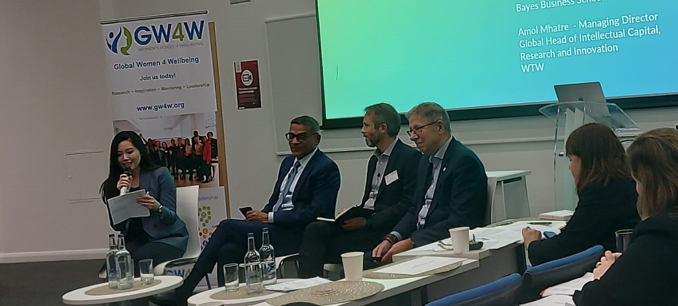 Panel discussants at the event