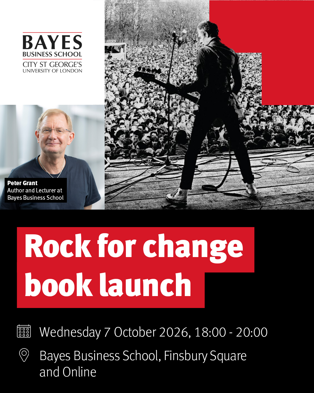 Rock for change book launch