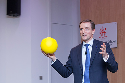 Marc Wilson from Aviva PLC at the Cass Business School Dean's lecture 